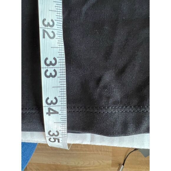 Baby style size small short sleeve faux wrap black dress - Picture 7 of 7